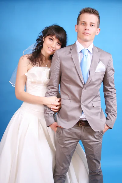 La novia y el novio — Foto de Stock