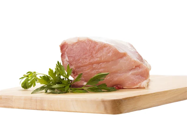 Stuk van vers vlees — Stockfoto