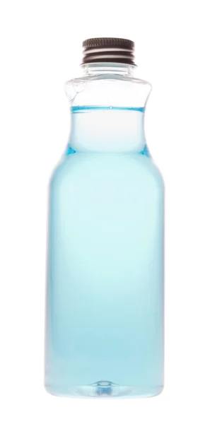 青い液体ボトル — ストック写真