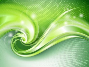 Abstract green background clipart