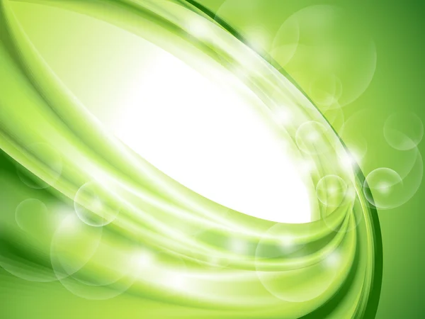Fond vert abstrait (aucun maillage ) — Image vectorielle