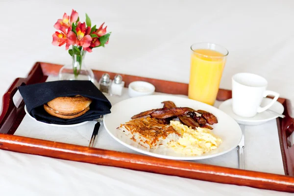 トレイを朝食します。 — ストック写真