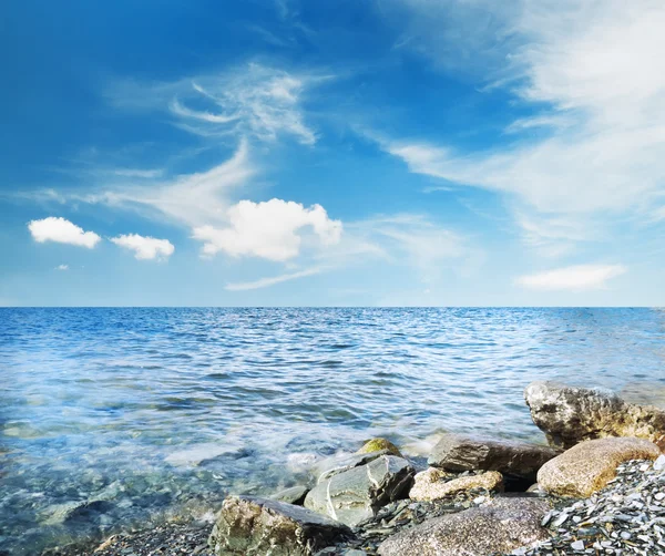 stock image Stony shore