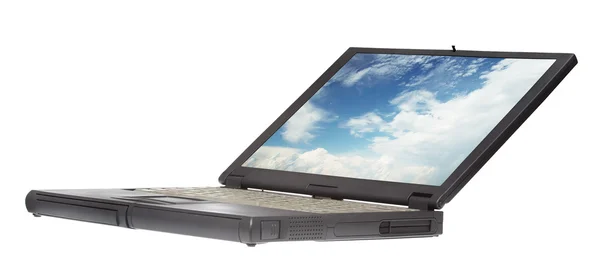 古い laptopold — ストック写真