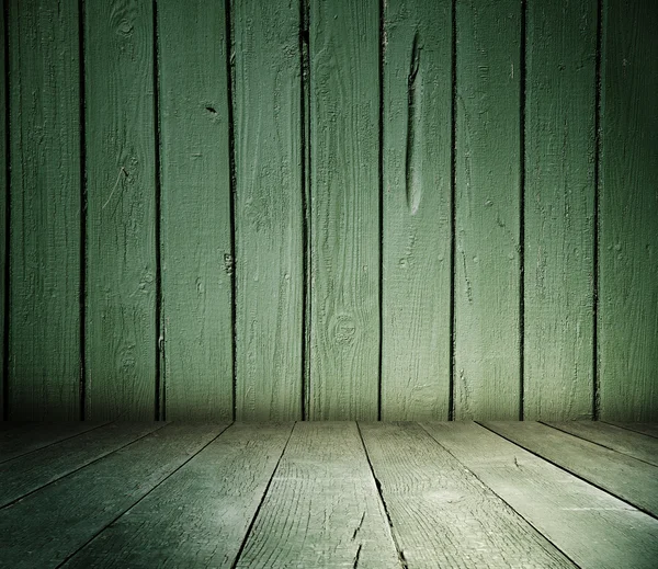 Oude houten kamer — Stockfoto