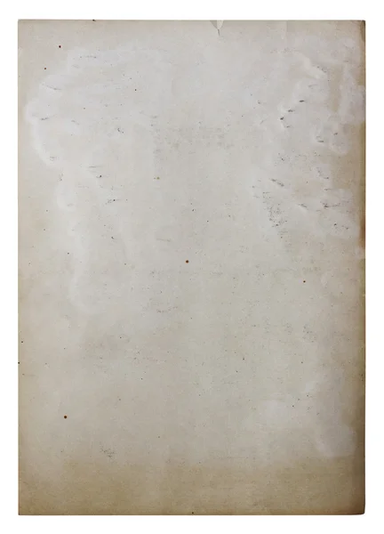 Old paper isolatedold — Stock Photo, Image