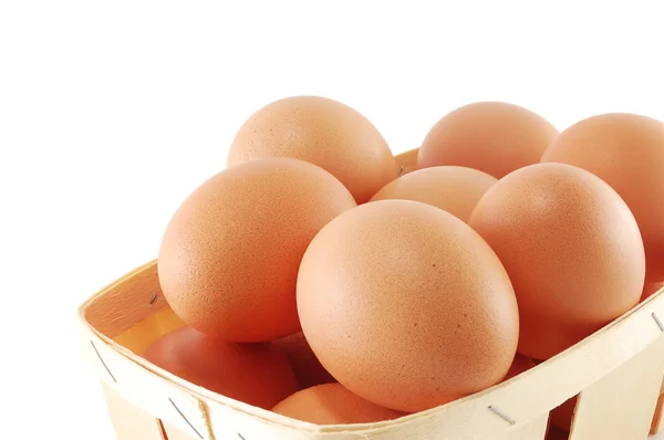 Κλείστε τα αυγά σε ένα καλάθι — Φωτογραφία Αρχείου
