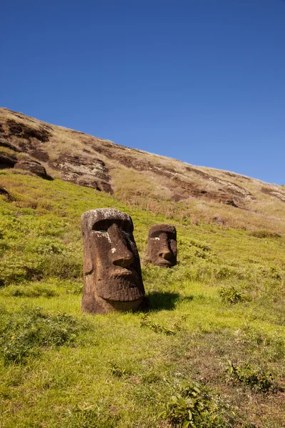 Easter Island volcano crater — Stock Photo, Image