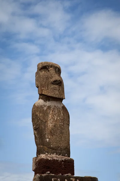 Paskalya Adası heykeli — Stok fotoğraf