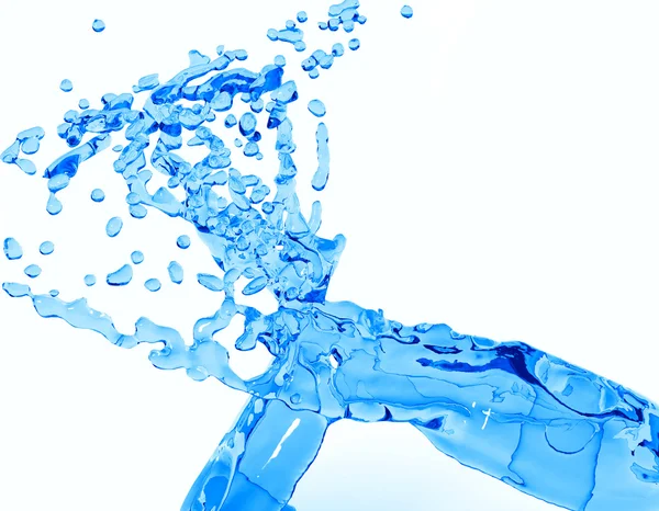 Kapky čerstvé vody — Stock fotografie