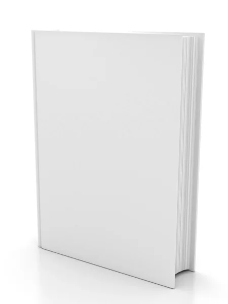 Il libro su sfondo bianco — Foto Stock