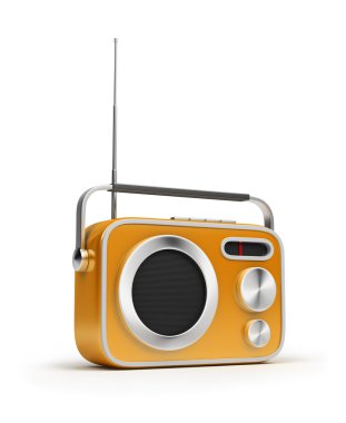 Retro radio clipart