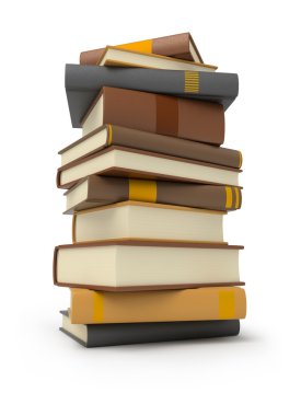 Stack of books clipart