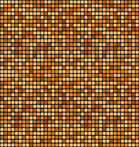 Orange mosaic vector background — Stock Vector