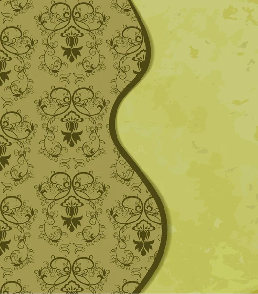 Texture florale ancienne. eps10 — Image vectorielle