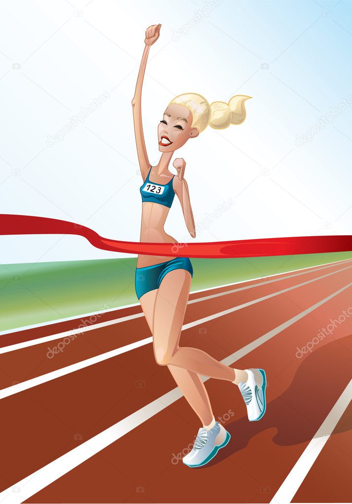 Sport winner — Stock Vector © Artex67 6342541