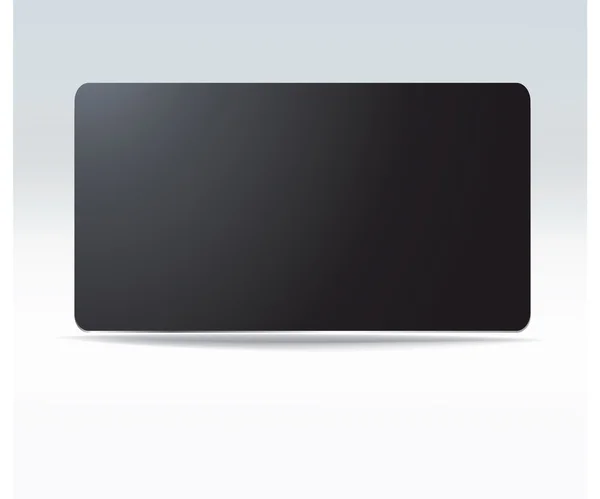 Feuille de papier noire — Image vectorielle