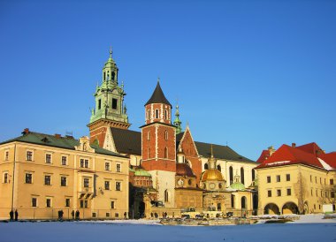 Wawel Castle, Krakow, Poland clipart