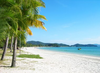 Cenang beach, Langkawi, Malaysia clipart