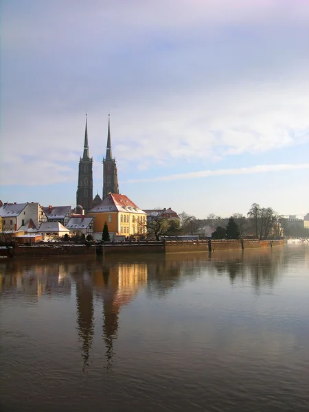 ヴロツワフの大聖堂、ポーランド — ストック写真