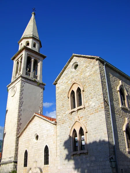 圣伊万教会，布德瓦黑山 — 图库照片