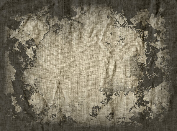 Stained fabric