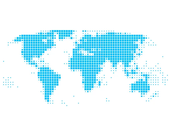 Mapa do mundo — Fotografia de Stock