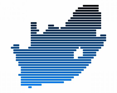 Güney Afrika haritası