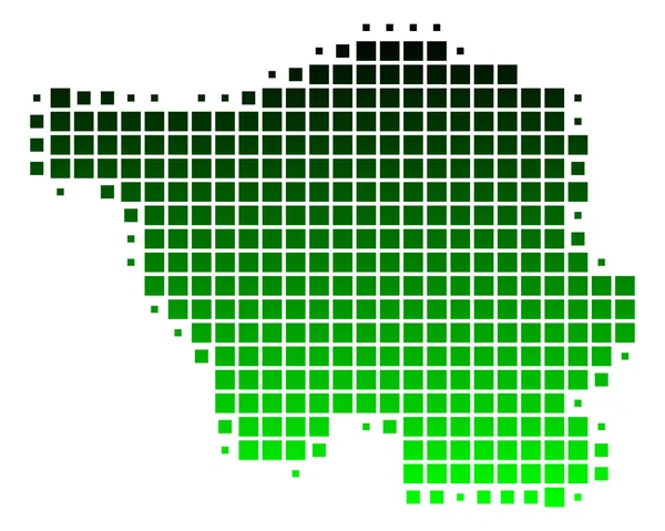 Mapa Sársko — Stock fotografie