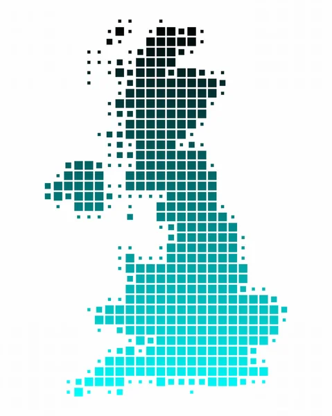 イギリスの地図 — ストック写真