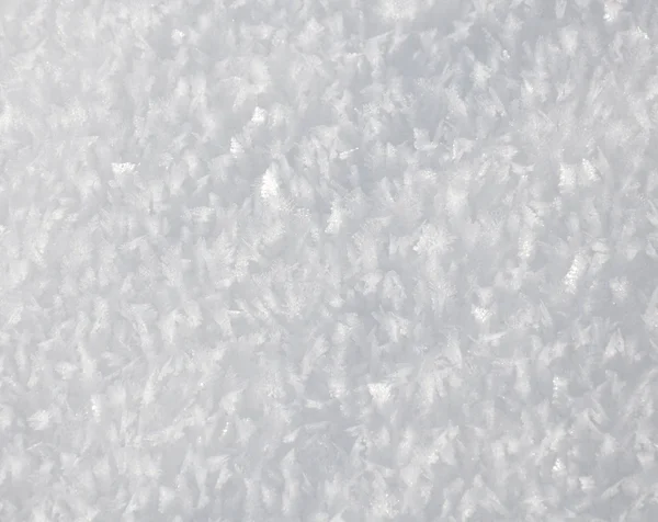 Сніг кристали — стокове фото