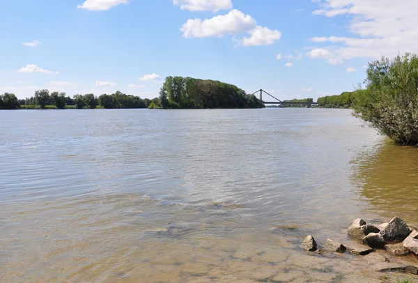 多瑙河附近 metten 巴伐利亚 — 图库照片