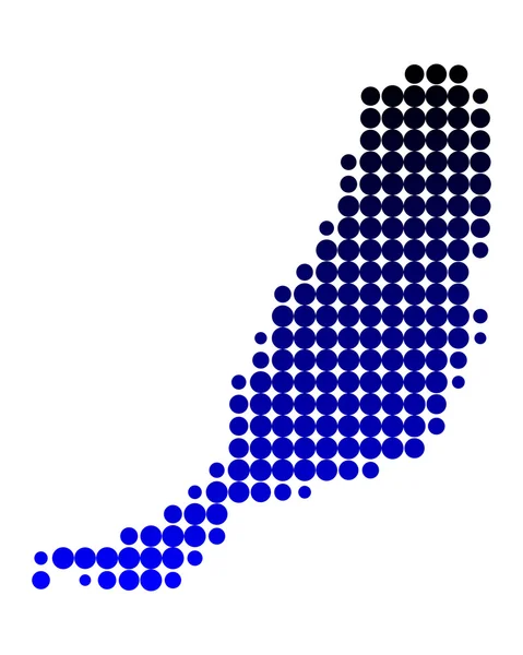 Map of Fuerteventura — Stock Photo, Image