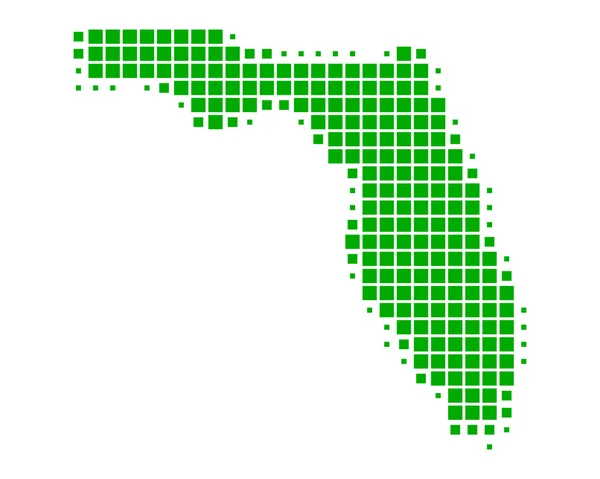 stock image Detailed and accurate illustration of map of Florida