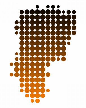 aisne departmanı Haritası