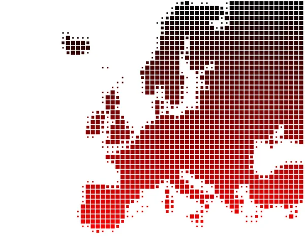ヨーロッパの地図 — ストック写真