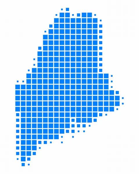 Map of Maine — Stock Photo, Image