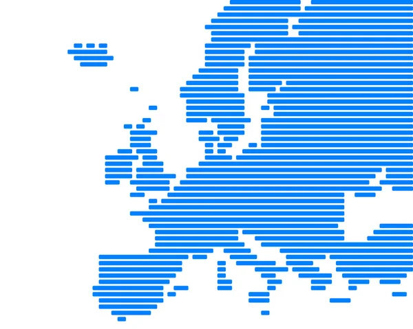 Euroopan kartta — kuvapankkivalokuva