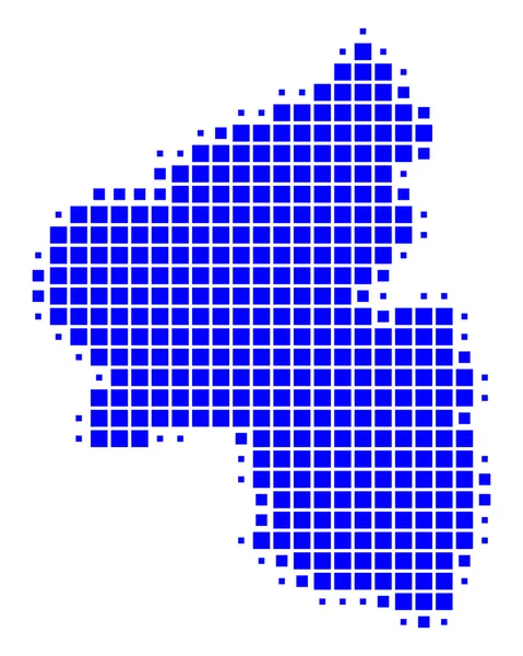 ரெயின்லேண்ட்-பாலட்டினேட் வரைபடம் — ஸ்டாக் புகைப்படம்