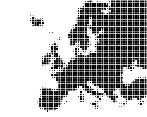 Mapa de Europa — Foto de Stock