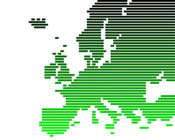 Euroopan kartta — kuvapankkivalokuva