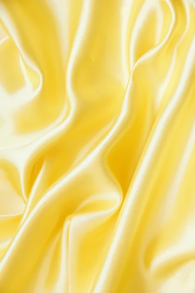 Soepele elegante gouden zijde — Stockfoto