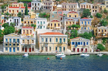 Greece. Island Symi clipart