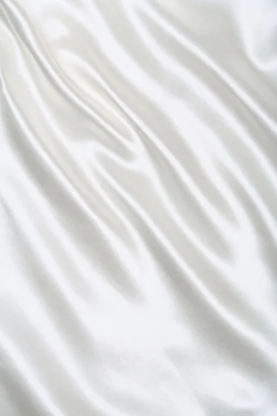 Seda blanca elegante lisa puede utilizar como fondo de boda —  Fotos de Stock