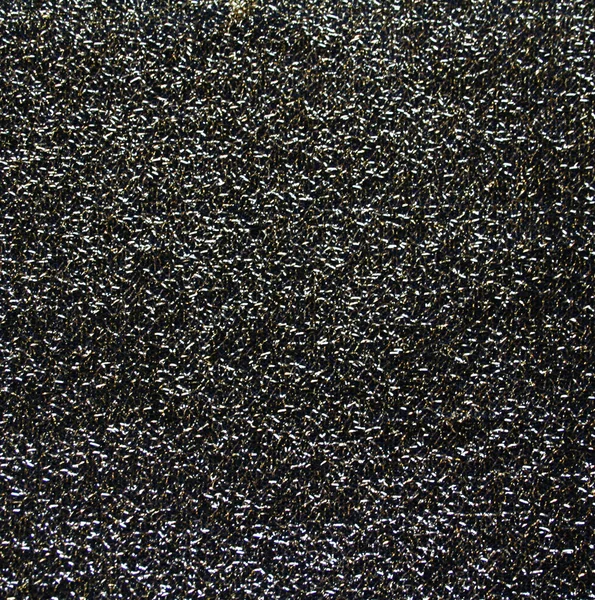 Fond lisse élégant en tissu noir et doré — Photo