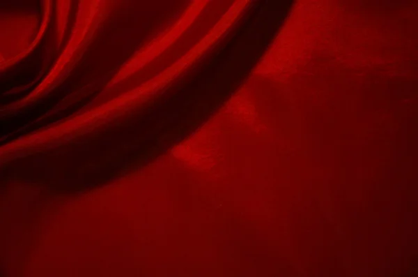 Arka plan olarak düz kırmızı ipek — Stok fotoğraf