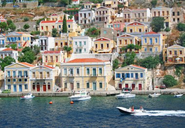 Greece. Island Symi clipart