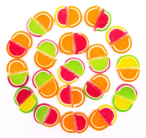 Renkli jelly şeker — Stok fotoğraf