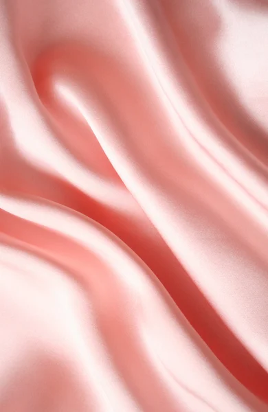 Elegant pink silk as wedding background — Stock Photo, Image