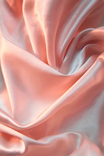 Smooth elegant pink silk background — Stock Photo, Image